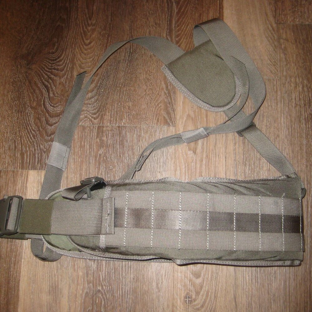 TMC Molle MLCS Gen 2 Battle Belt w/ Suspenders Foliage